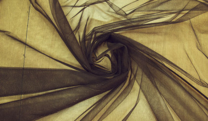 Сетка декоративная черная С - 055/32