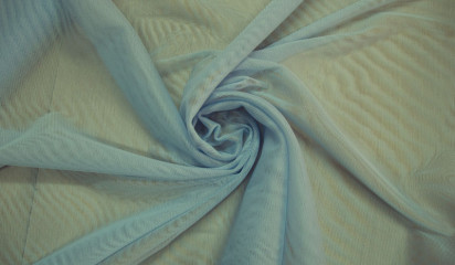 Сетка декоративная голубая С - 055/33