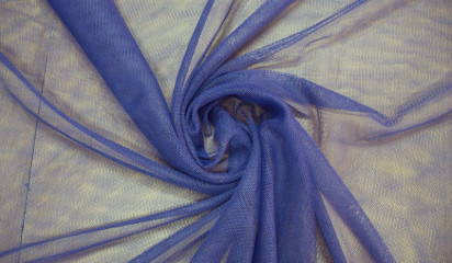 Сетка декоративная синяя С - 055/35