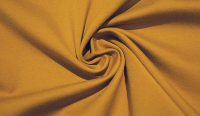 Трикотаж  "ДЖЕРСИ" охра ТР - 024/13