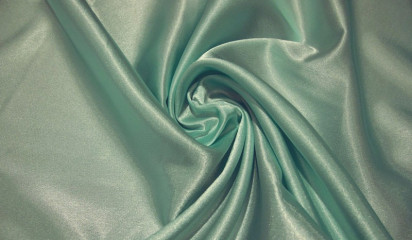 Креп-сатин ментоловый  КС - 001/7