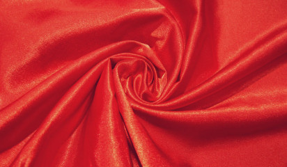 Креп-сатин красный  КС - 001/11