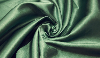 Креп-сатин зеленый  КС - 001/31