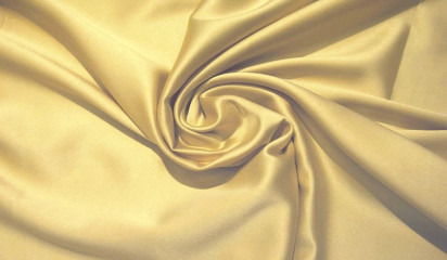 Атлас стрейч матовый золотой  А-224/4