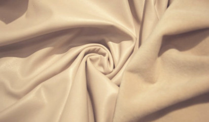 Искусственная кожа на флисе бежевая КЗ - 046/2