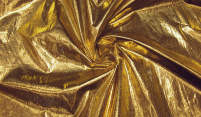 Ткань бумажная золотая ТК - 001/3
