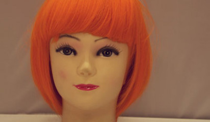 Парик "Каре"оранжевый  ПР_003