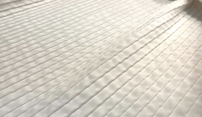 Ткань рубашечная белая Р-52338