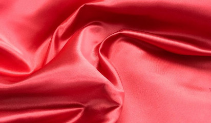 Сатен не стрейч кораллово-красный "DUPONT" СТ - 003/18