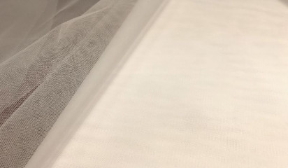 Фатин белый С - 040/1