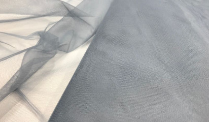 Фатин серый С - 040/3