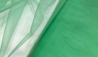 Фатин зеленый С - 040/11