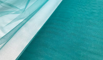 Фатин бирюзовый С - 040/12