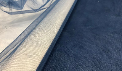 Фатин синий С - 040/13