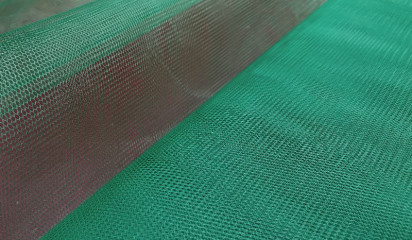 Фатин жесткий зеленый С - 041/9