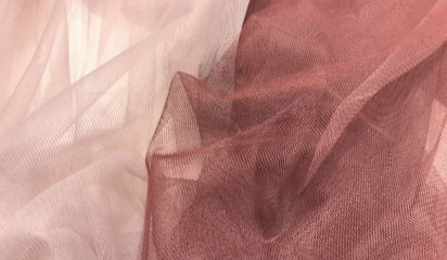 Сетка "Деграде" розово-коричневая С - 350/1