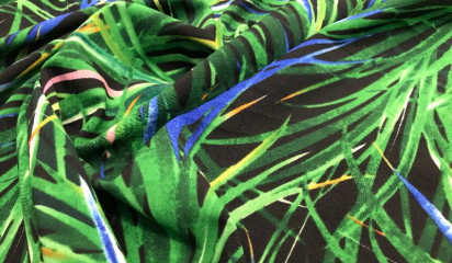 Плательная с растительным орнаментом КД -9086379