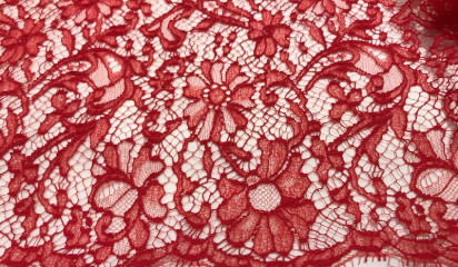 Кружево красное КР - 38853/21A