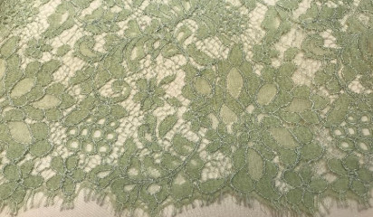 Кружево светло-зеленое КР - 8112/70