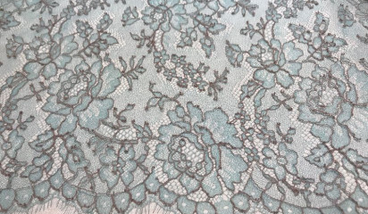 Кружево серо-зеленое КР - 3760/3