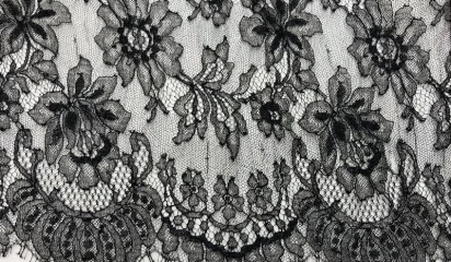Кружево черное КР - 3940/3
