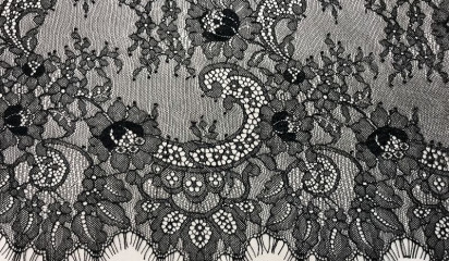 Кружево черное  КР - 026