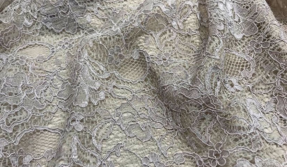 Гипюр бежевый Г-162