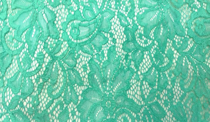 Гипюр зеленый Г- 158/3