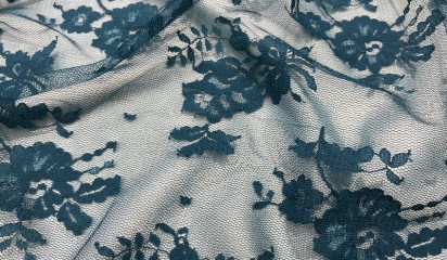 Гипюр синий Г- 072/2