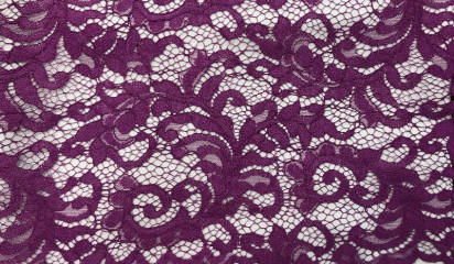 Гипюр фиолетовый Г- 196/1