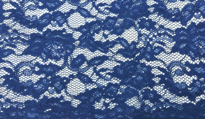 Гипюр ярко-синий Г- 176/1