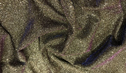 Трикотаж фиолетовый с золотым напылением ТР-335/4