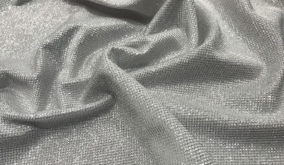 Трикотаж серебро с люрексом ТР-316/1