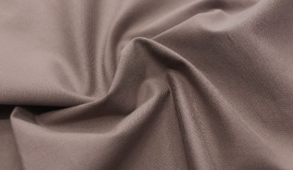 Хлопок - стрейч коричневый ХБ - 24432/1