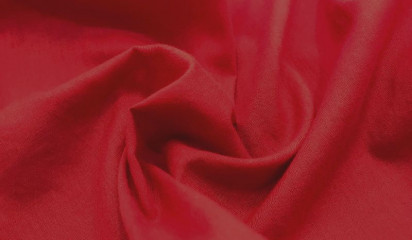 Хлопок  - батист  красный ХБ - 015/1