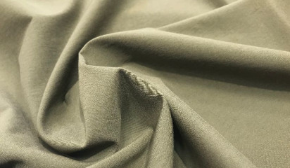 Хлопок - стрейч зеленый ХБ - 320