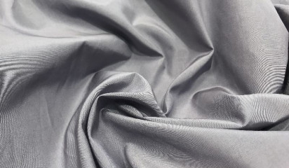 Хлопок-шелк серый  ХБ - 45618