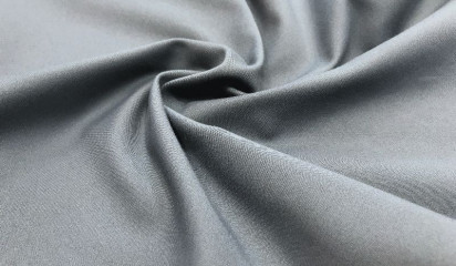 Хлопок - стрейч синий ХБ - 21940