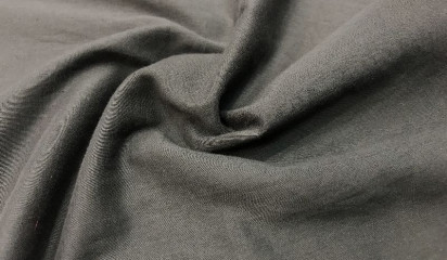 Хлопок - батист черный ХБ - 015/2