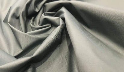 Плащевая ткань "Николь" зеленая ПТ-6136/7