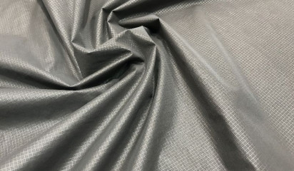Плащевая ткань серая ПТ-20649/3