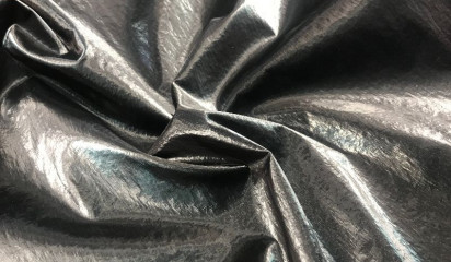 Плащевая ткань "Мазерати" черная ПТ-20508/1