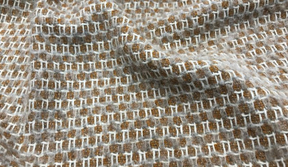 Ткань пальтовая светло-коричневая ПТ-CN 256