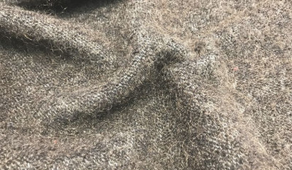 Ткань пальтовая коричневая ПТ-81274