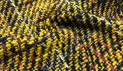 Ткань пальтовая в клетку ПТ-59199