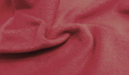 Ткань пальтовая красная ПТ - 090