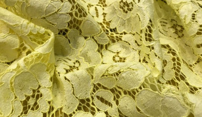 Гипюр желтый Г- 6240