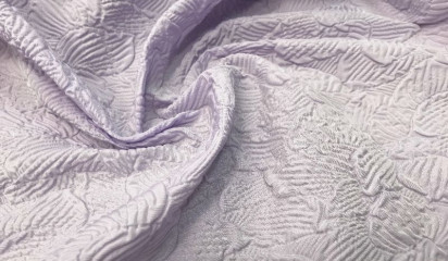 Жаккард сиреневый с растительным орнаментом ЖК-59208