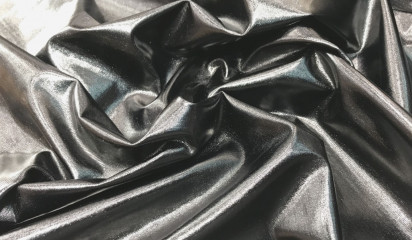 Ткань "Диско" черная Д-001/2