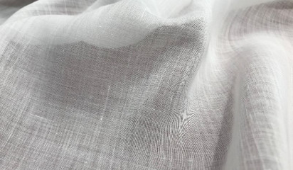 Ткань крапива белая ТК - 001 (2)